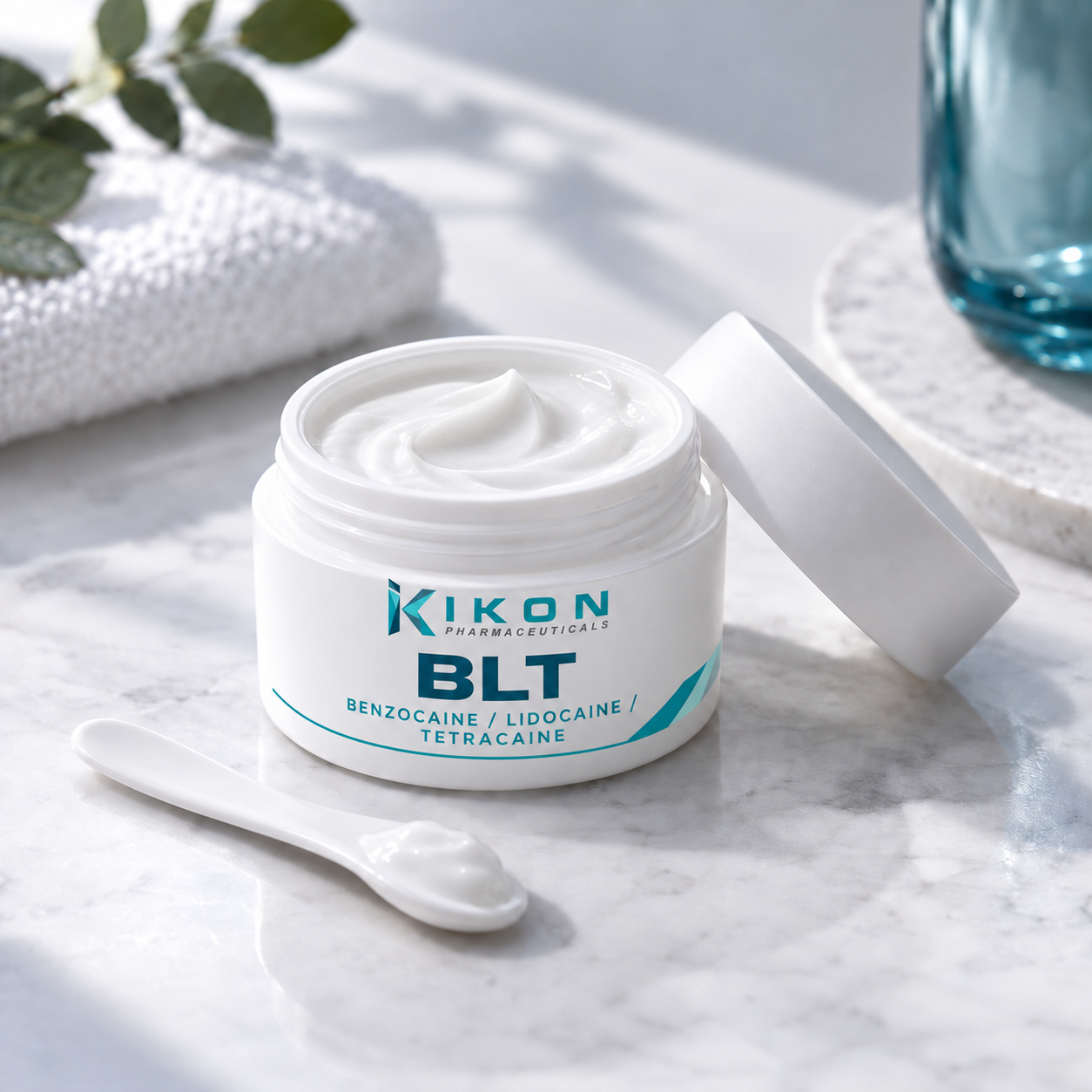 IKON BLT Cream (Benzocaine / Lidocaine / Tetracaine) branded packaging concept