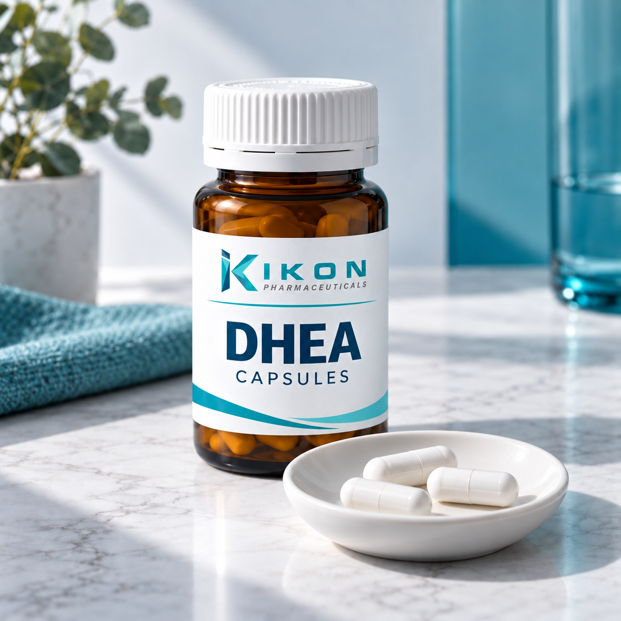 IKON DHEA Capsules branded packaging concept