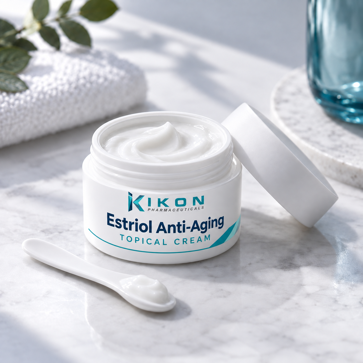 IKON Estriol Anti-Aging Creams branded packaging concept
