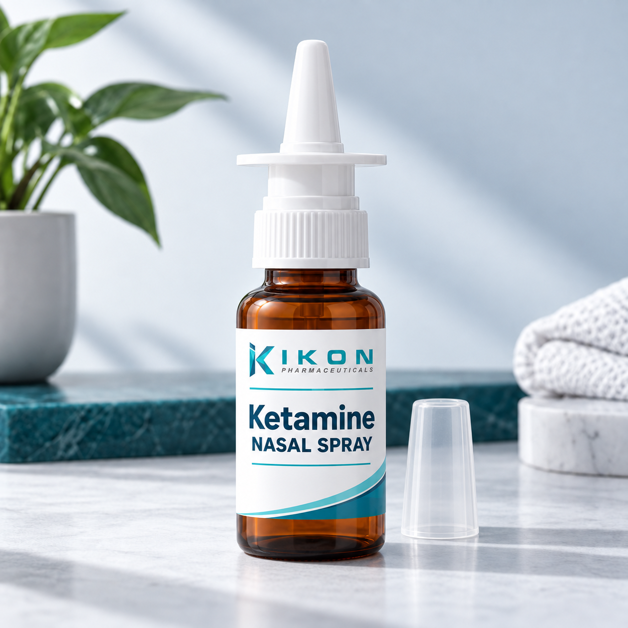 IKON Ketamine Nasal Spray branded packaging concept