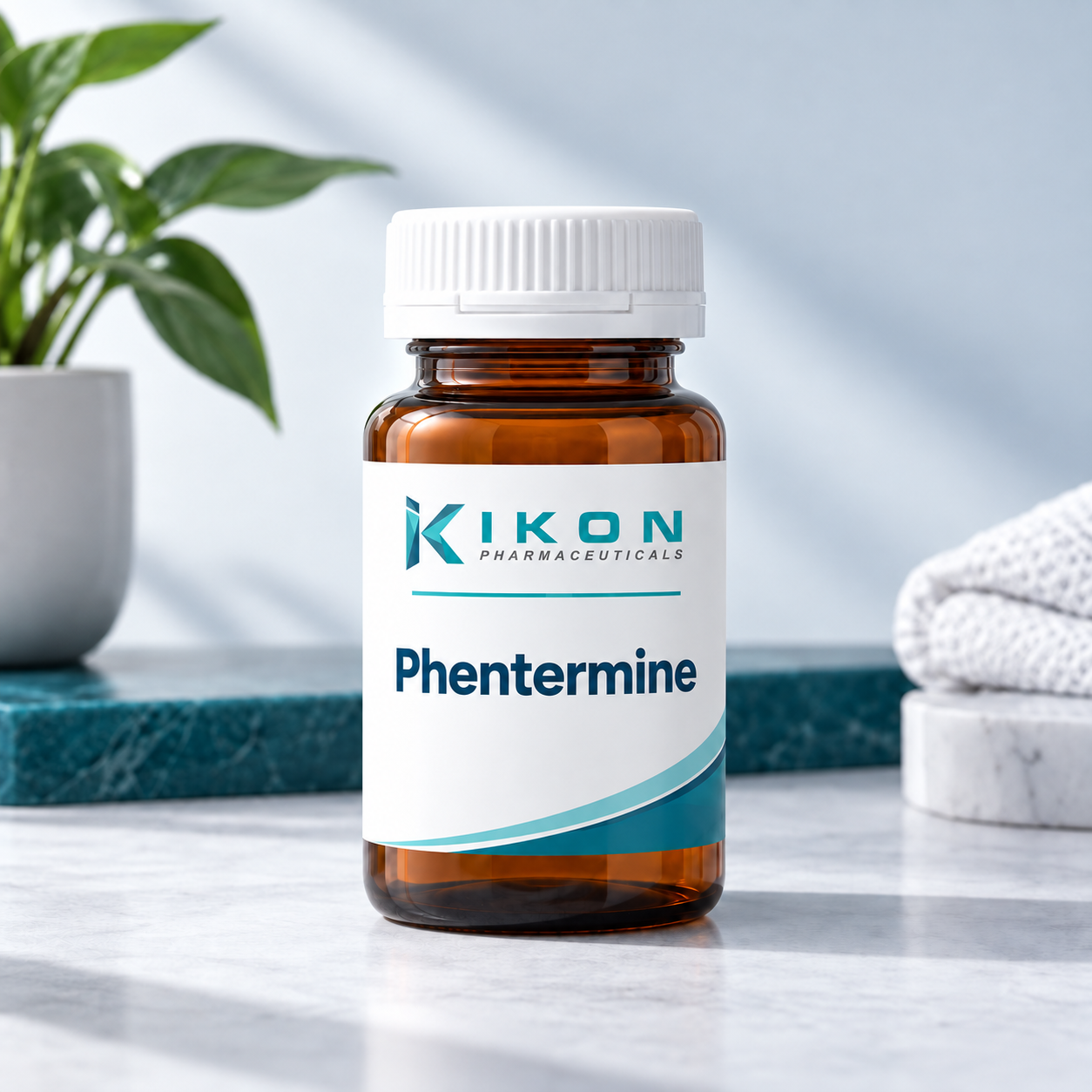 IKON Phentermine branded packaging concept