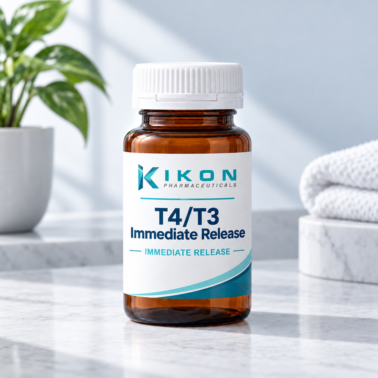 IKON T4/T3 Immediate Release branded packaging concept
